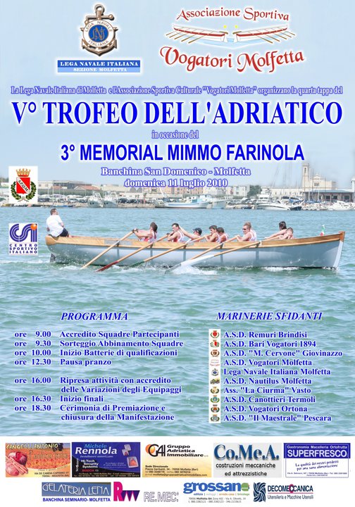 Molfetta: Trofeo dellAdriatico